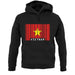 Vietnam Barcode Style Flag unisex hoodie Vietnam Barcode Style Flag unisex hoodie