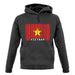 Vietnam Barcode Style Flag unisex hoodie Vietnam Barcode Style Flag unisex hoodie