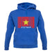Vietnam Barcode Style Flag unisex hoodie Vietnam Barcode Style Flag unisex hoodie
