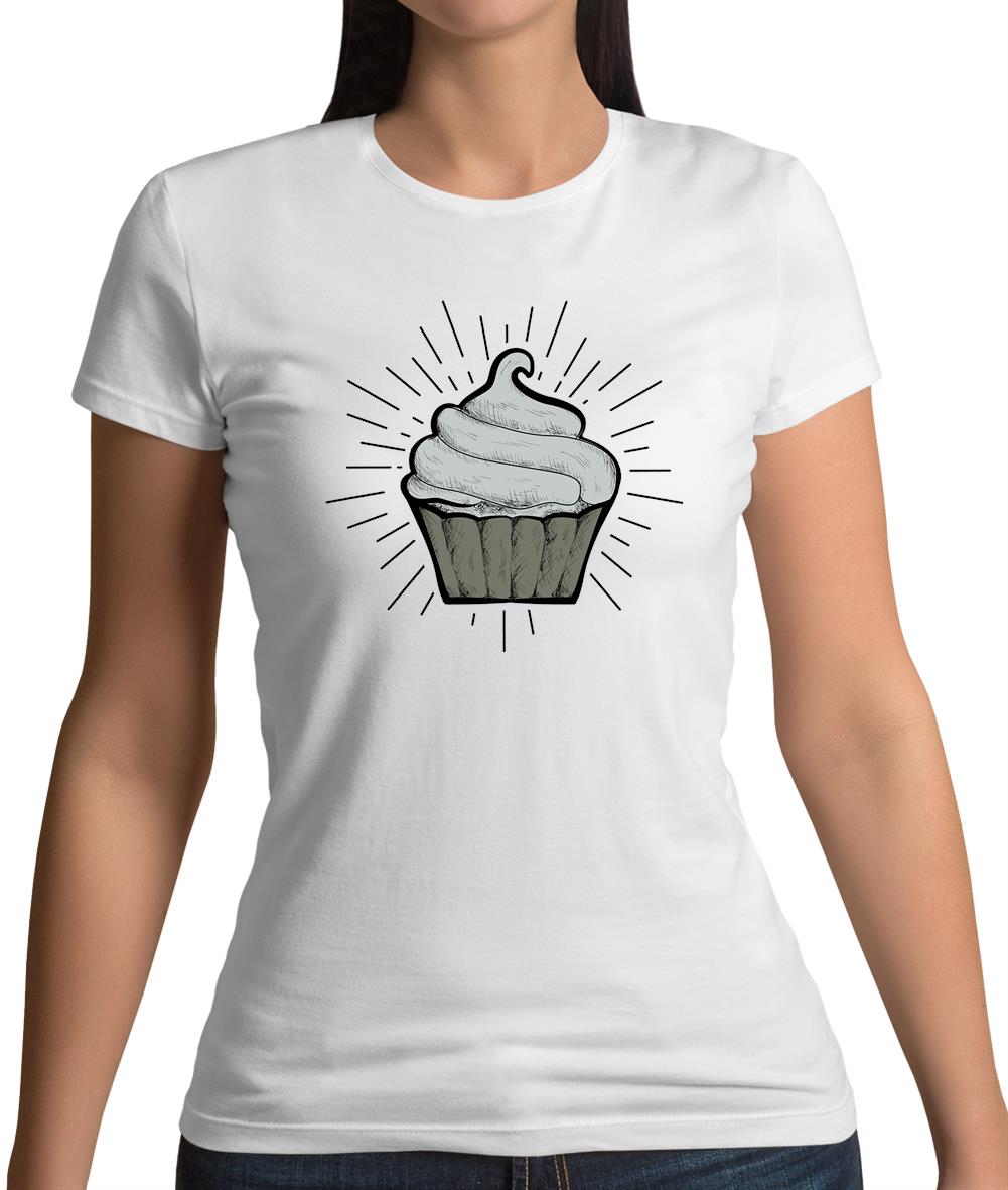 Giant Cup Cake Womens T-Shirt Giant Cup Cake Womens T-Shirt