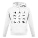 Fly Fishing Flies unisex hoodie Fly Fishing Flies unisex hoodie