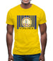 Virginia Barcode Style Flag Mens T-Shirt Virginia Barcode Style Flag Mens T-Shirt