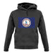 Virginia Grunge Style Flag unisex hoodie Virginia Grunge Style Flag unisex hoodie
