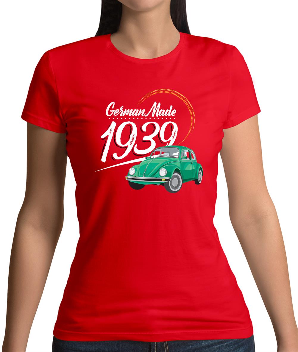 German Made 1939 - Btl Womens T-Shirt German Made 1939 - Btl Womens T-Shirt