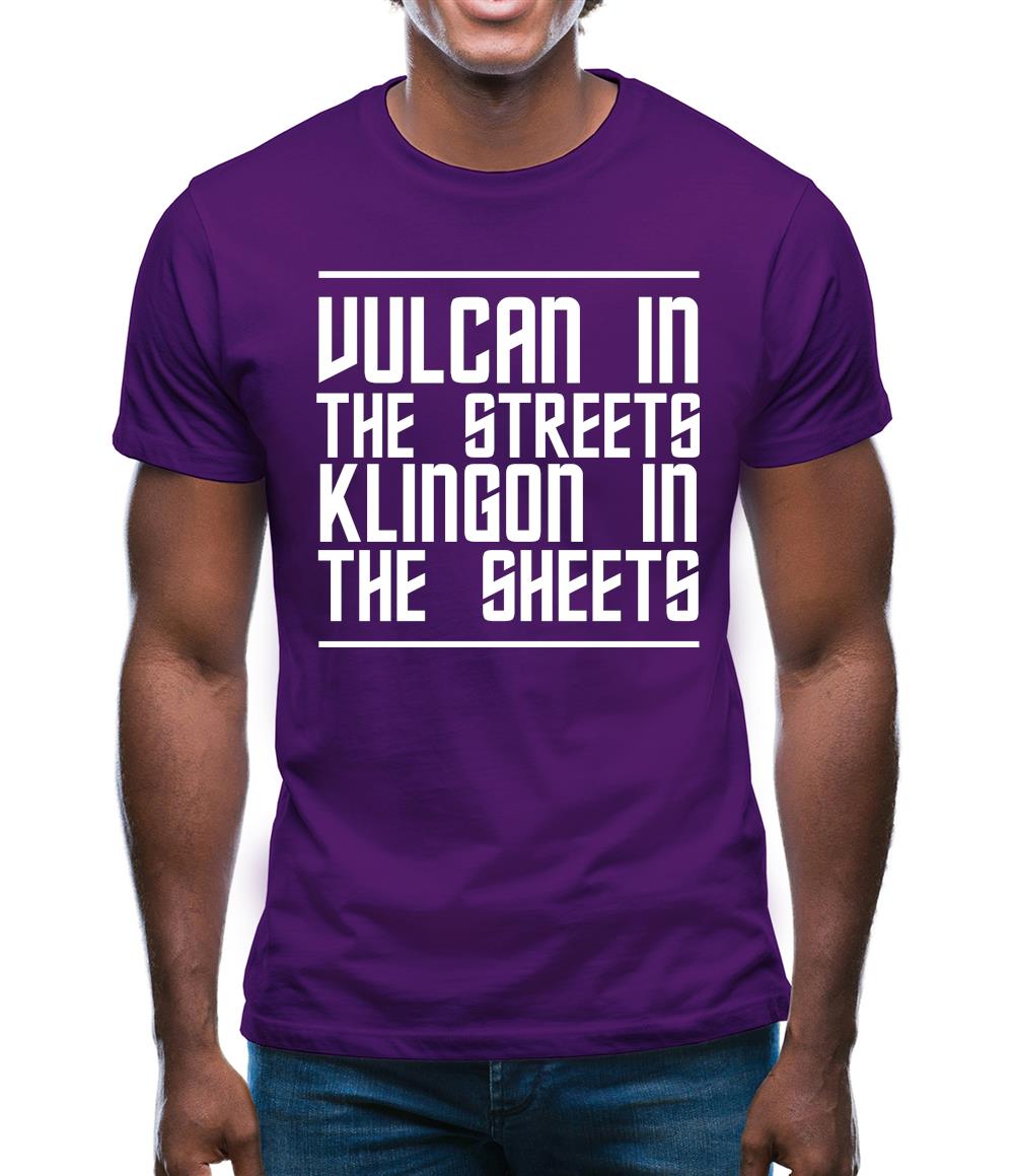 Vulcan In The Streets Mens T-Shirt