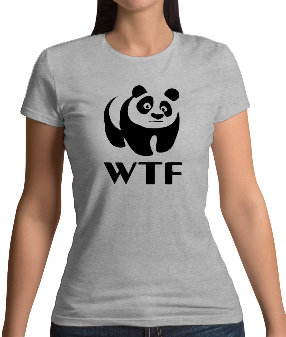 Wtf Panda Womens T-Shirt Wtf Panda Womens T-Shirt