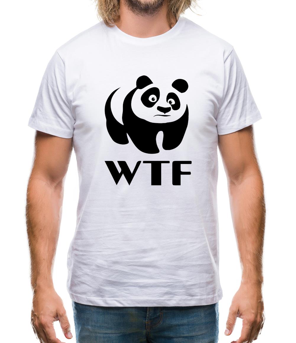 Wtf Panda Mens T-Shirt Wtf Panda Mens T-Shirt