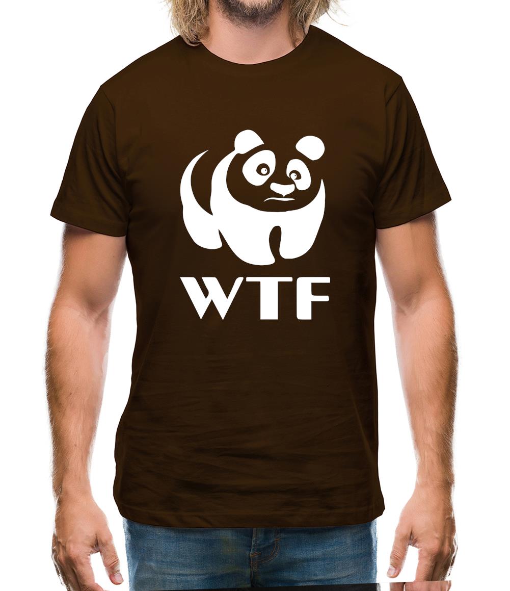 Wtf Panda Mens T-Shirt Wtf Panda Mens T-Shirt