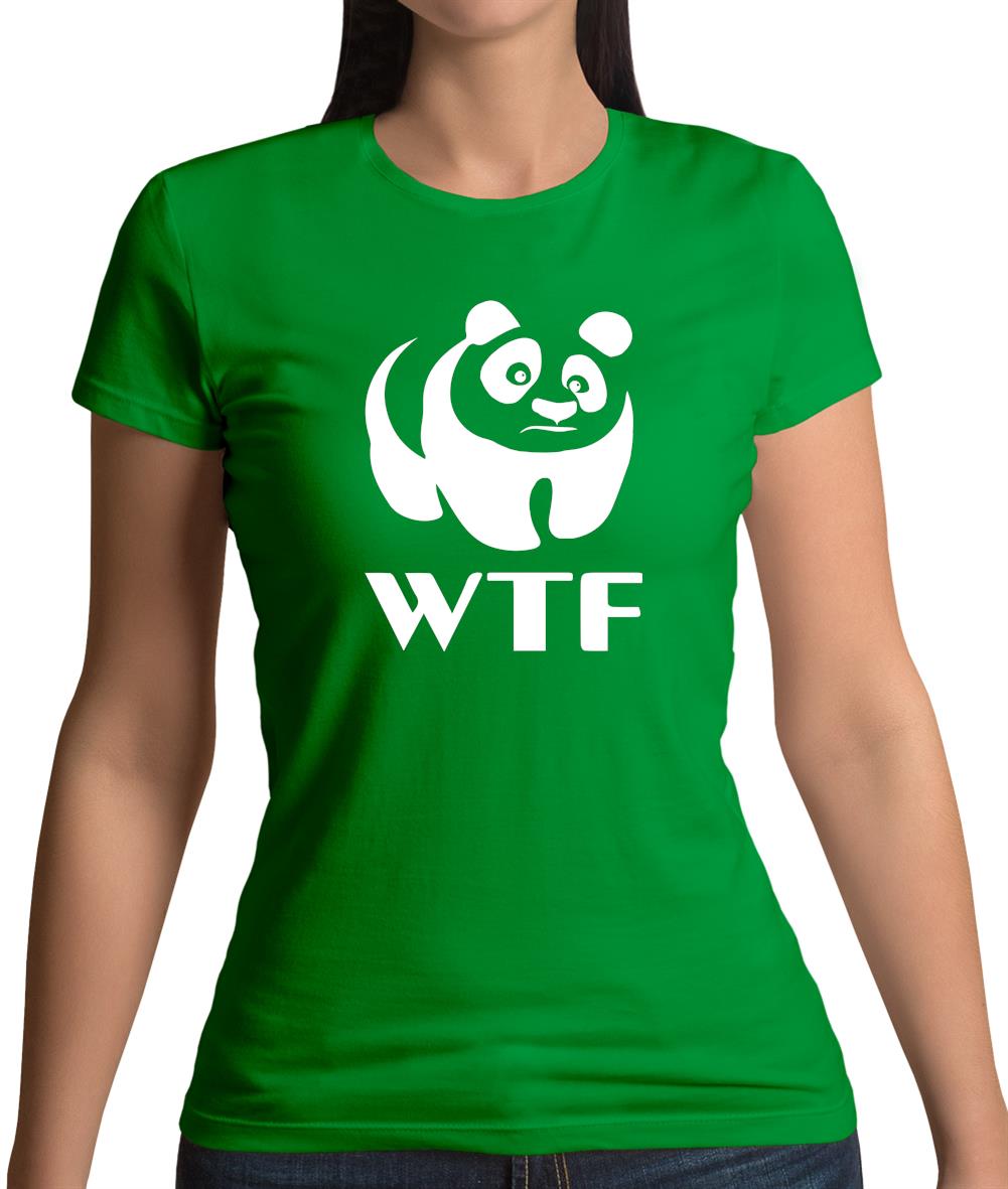 Wtf Panda Womens T-Shirt Wtf Panda Womens T-Shirt