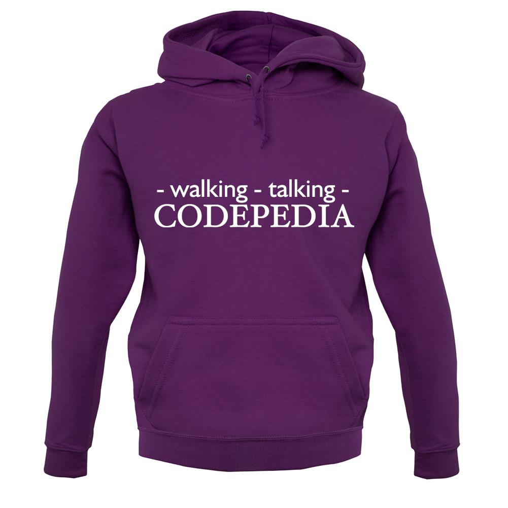 Walking Talking Codepedia unisex hoodie Walking Talking Codepedia unisex hoodie