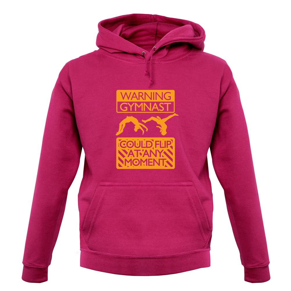 Warning Gymnast Unisex Hoodie Warning Gymnast Unisex Hoodie