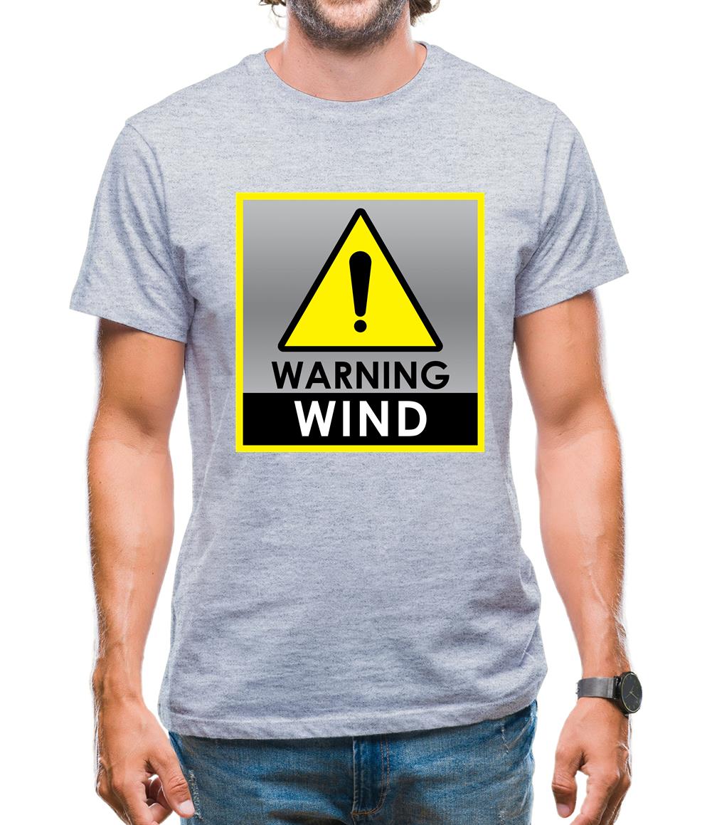 Wind Warning Symbol Mens T-Shirt Wind Warning Symbol Mens T-Shirt
