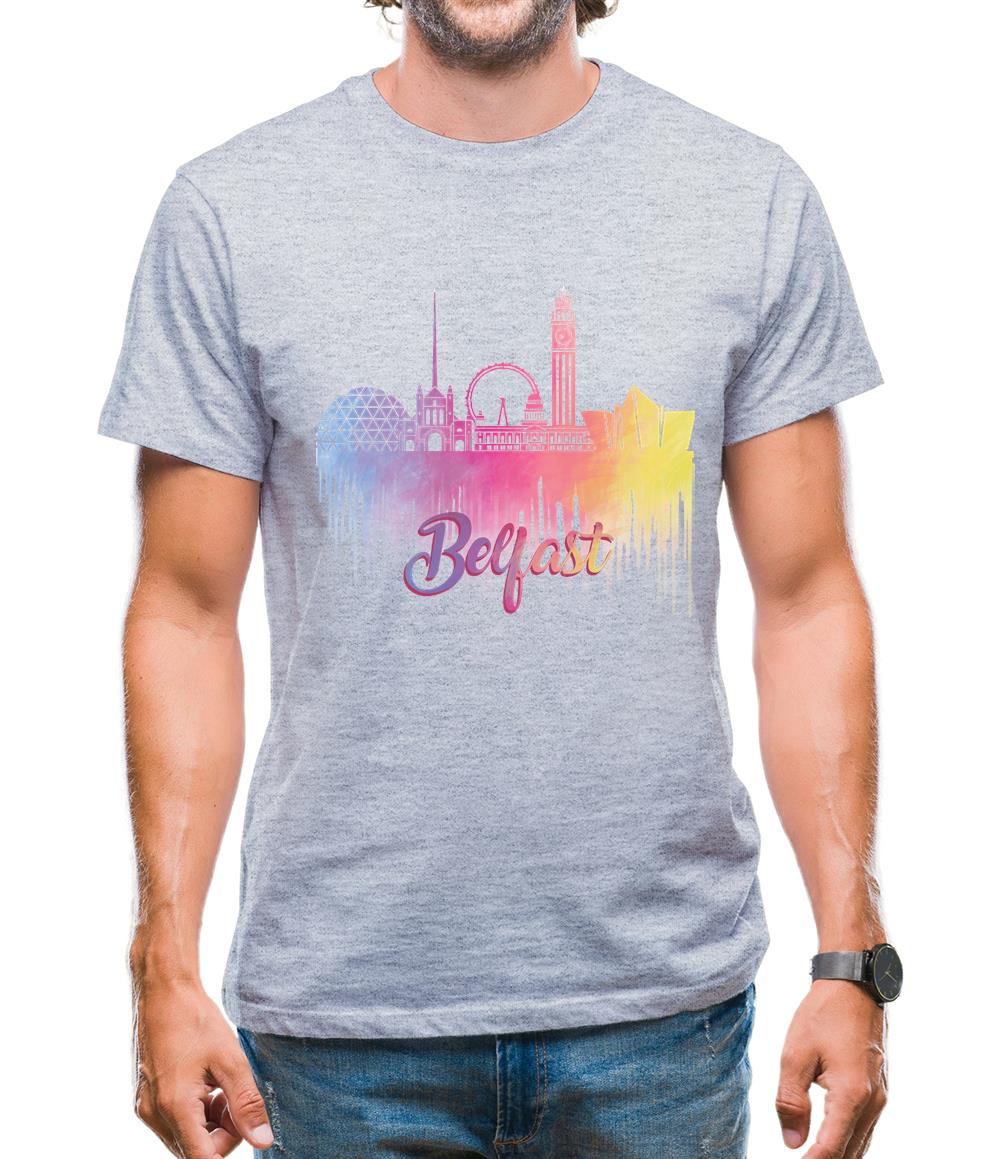 Belfast Silhouette Mens T-Shirt Belfast Silhouette Mens T-Shirt