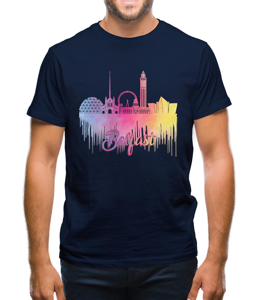 Belfast Silhouette Mens T-Shirt Belfast Silhouette Mens T-Shirt