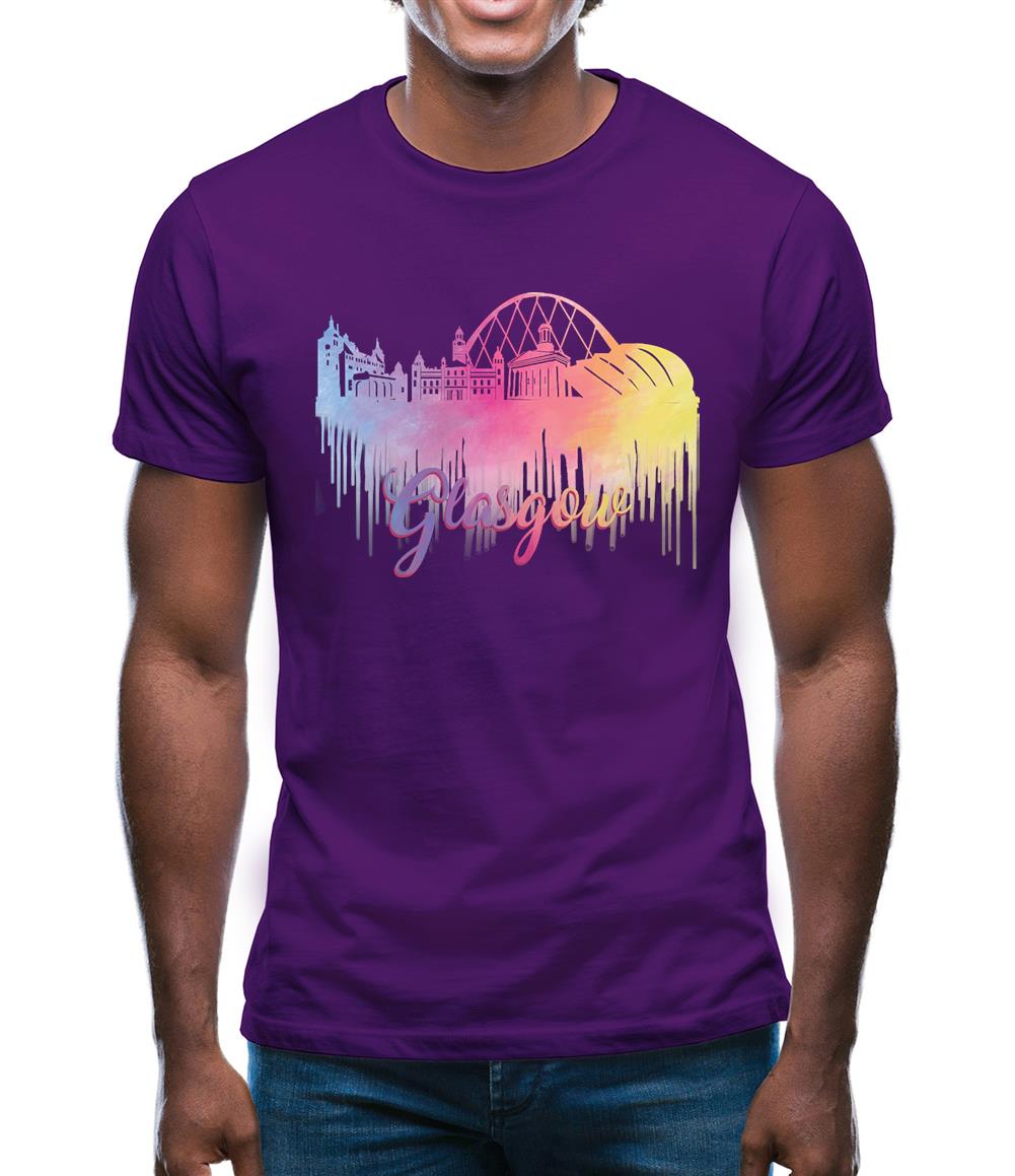 Glasgow Silhouette Mens T-Shirt Glasgow Silhouette Mens T-Shirt