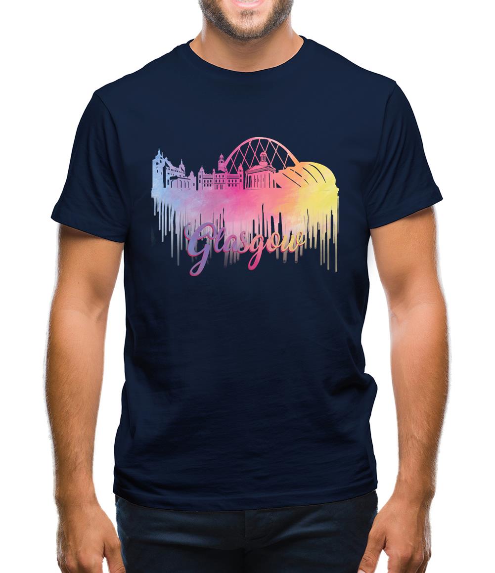 Glasgow Silhouette Mens T-Shirt Glasgow Silhouette Mens T-Shirt
