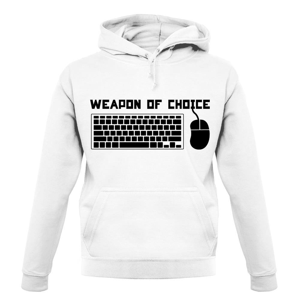 Weapon Of Choice Pc unisex hoodie Weapon Of Choice Pc unisex hoodie