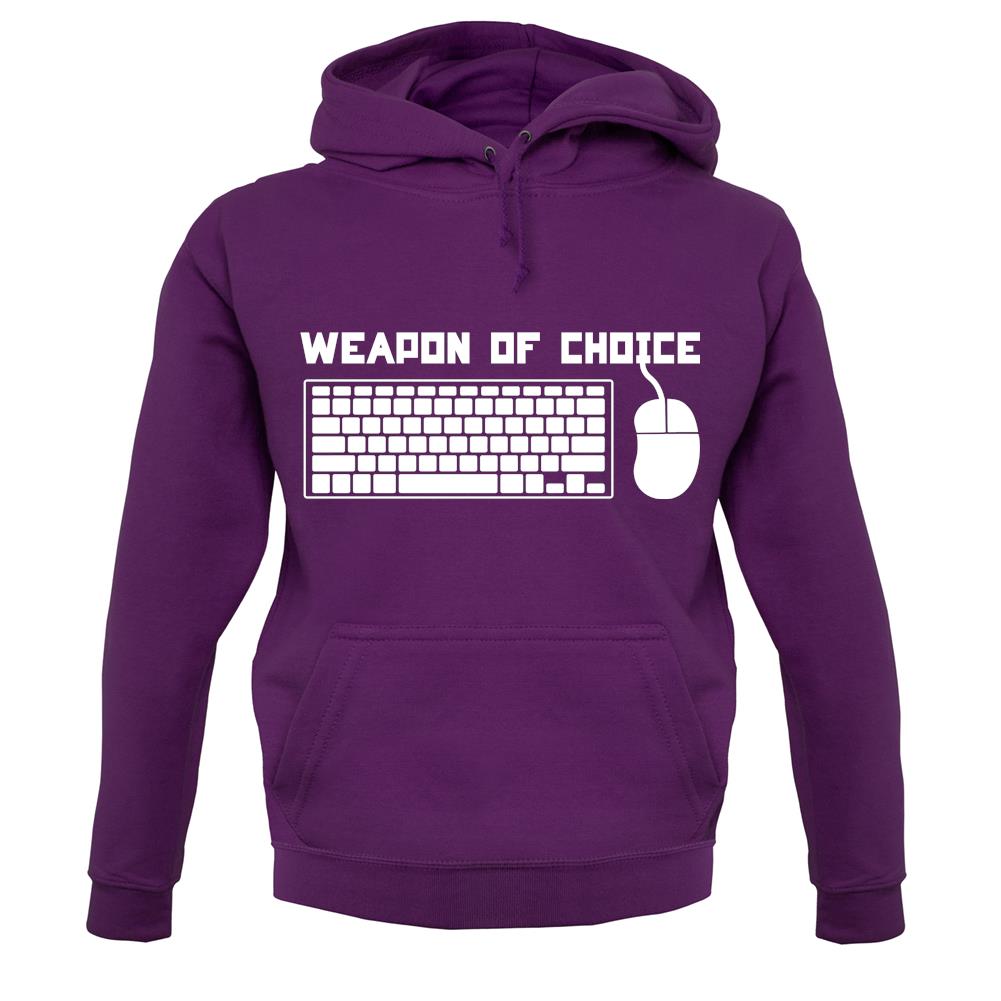 Weapon Of Choice Pc unisex hoodie Weapon Of Choice Pc unisex hoodie