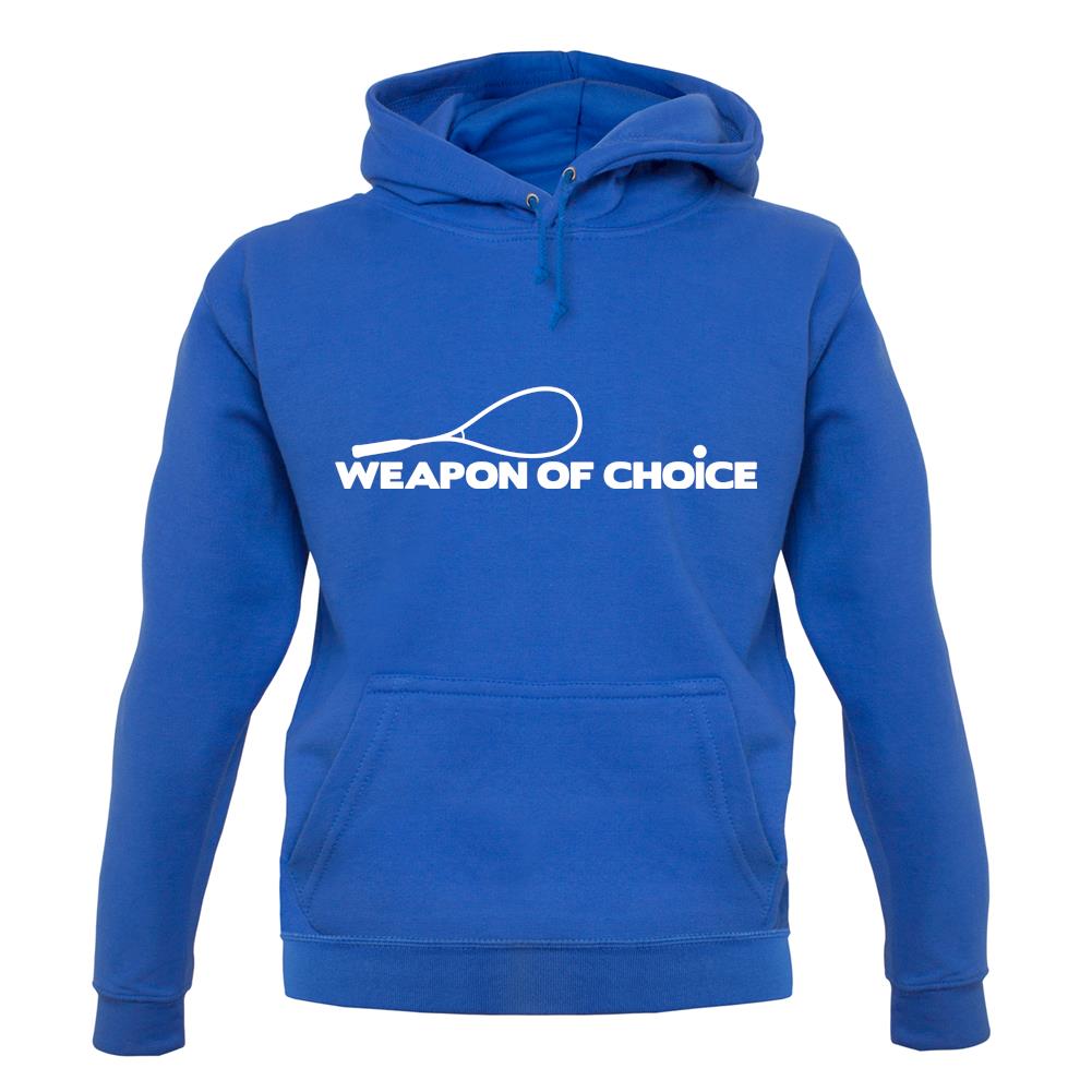 Weapon Of Choice Squash Unisex Hoodie Weapon Of Choice Squash Unisex Hoodie