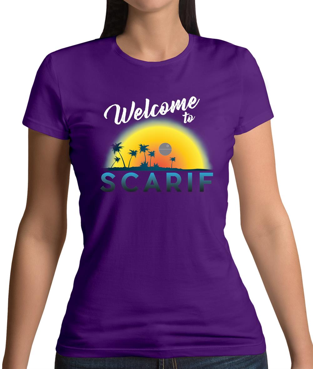 Welcome To Scarif Womens T-Shirt Welcome To Scarif Womens T-Shirt