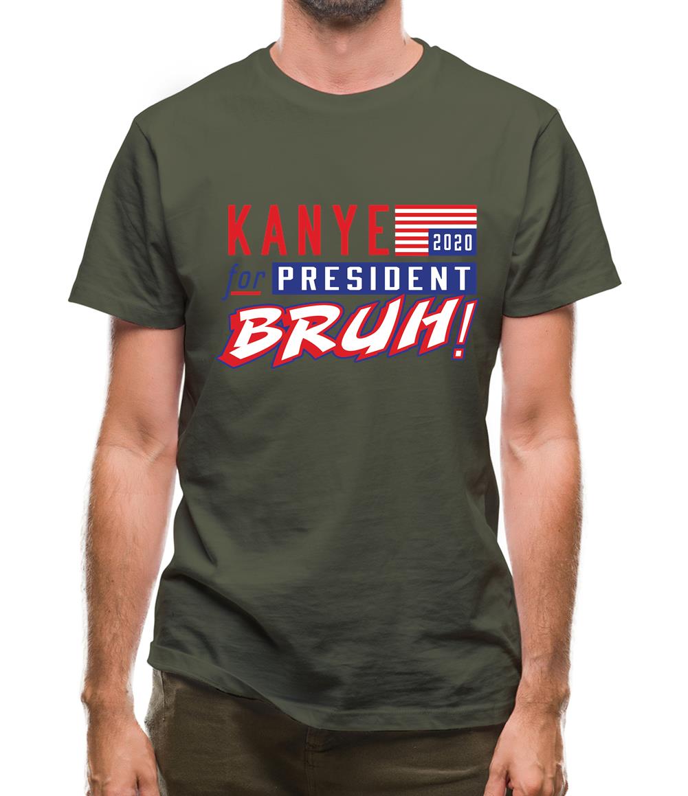 Kanye For President 2020 Mens T-Shirt Kanye For President 2020 Mens T-Shirt