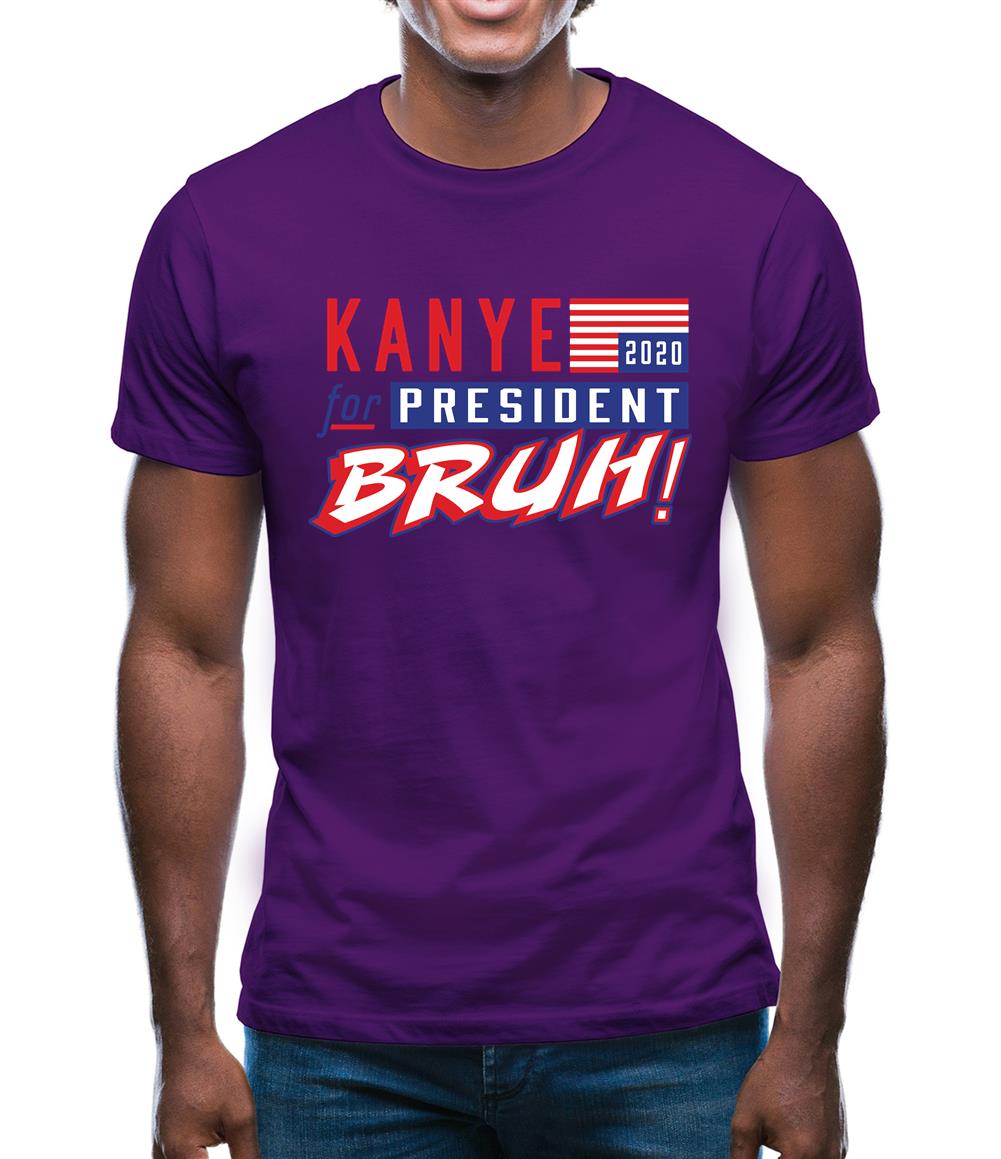 Kanye For President 2020 Mens T-Shirt Kanye For President 2020 Mens T-Shirt