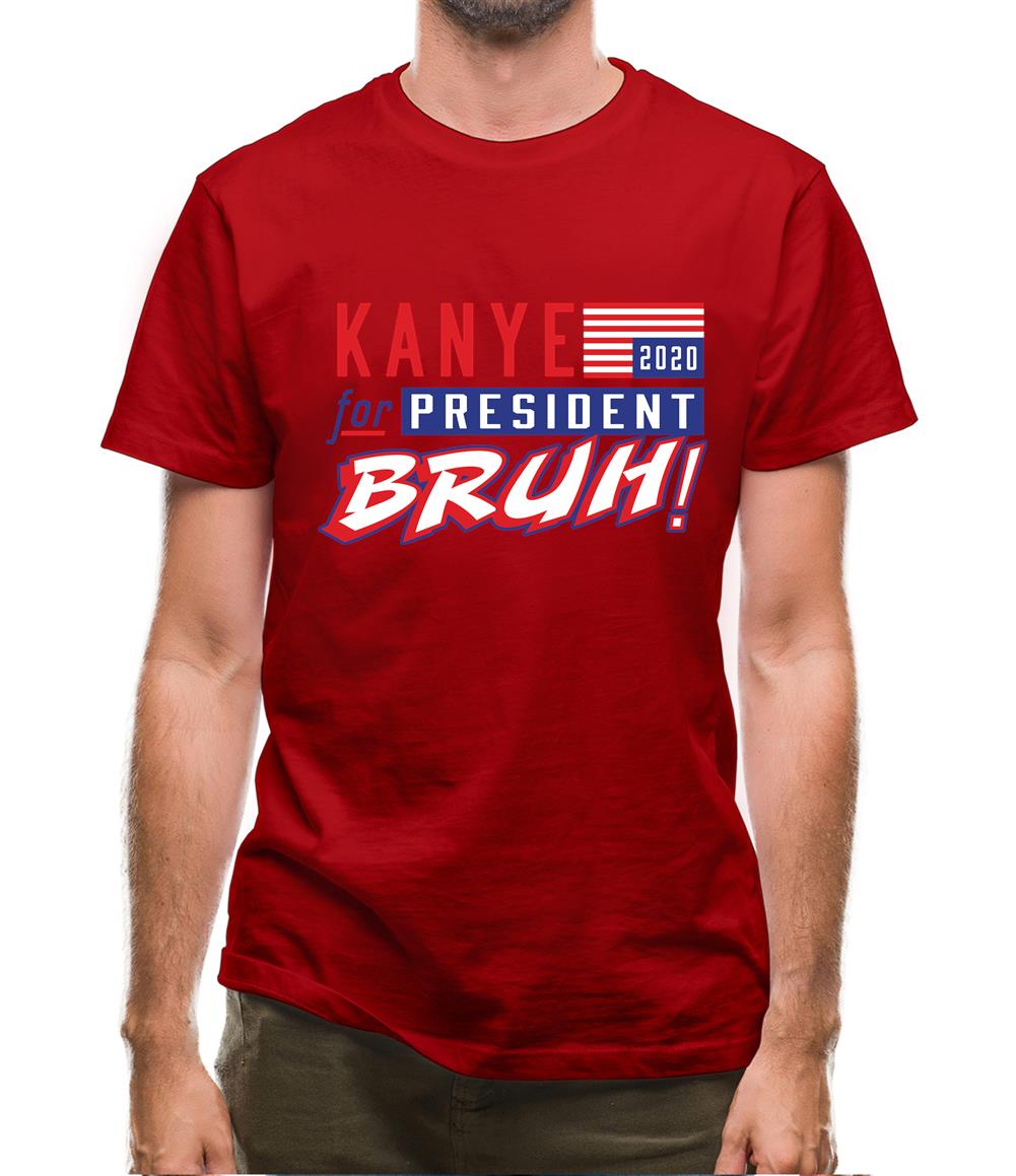 Kanye For President 2020 Mens T-Shirt Kanye For President 2020 Mens T-Shirt