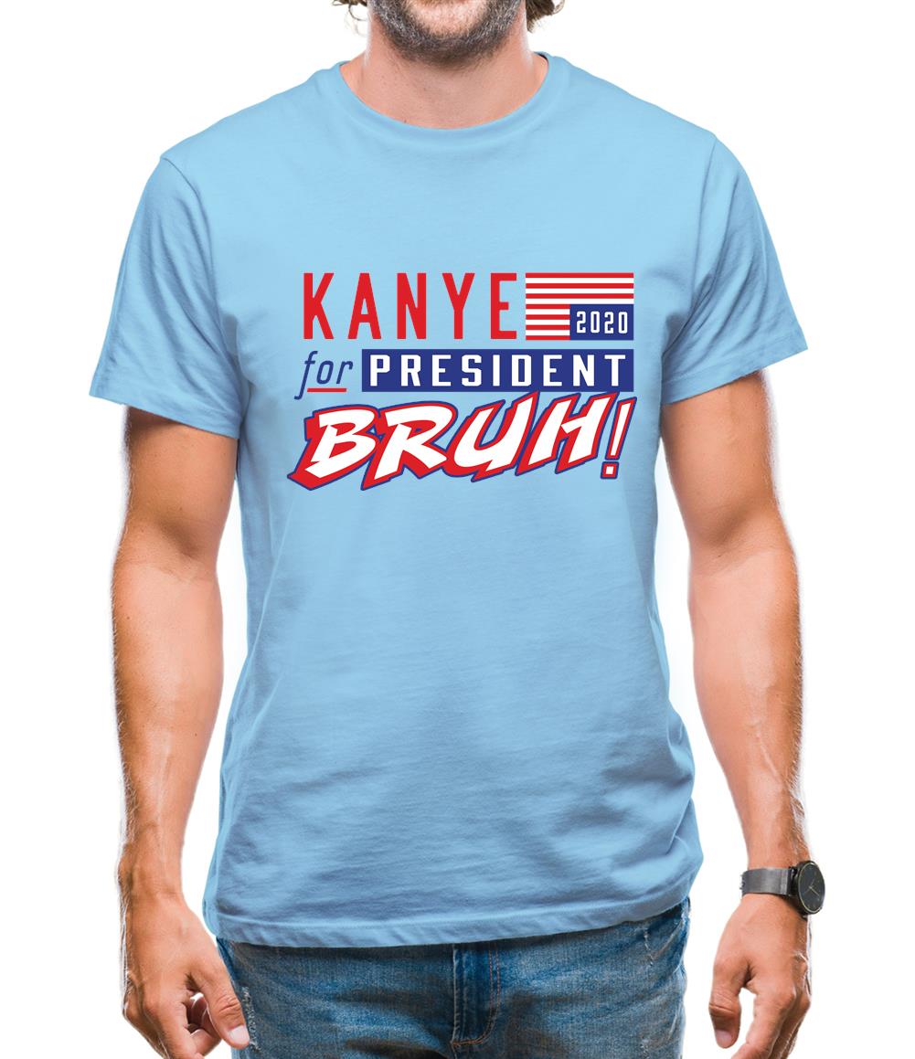 Kanye For President 2020 Mens T-Shirt Kanye For President 2020 Mens T-Shirt