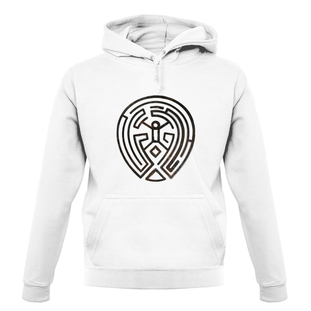 W W Maze unisex hoodie W W Maze unisex hoodie