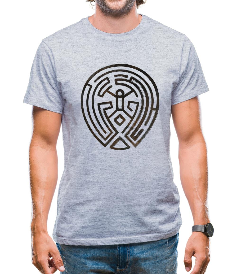 W W Maze Mens T-Shirt W W Maze Mens T-Shirt