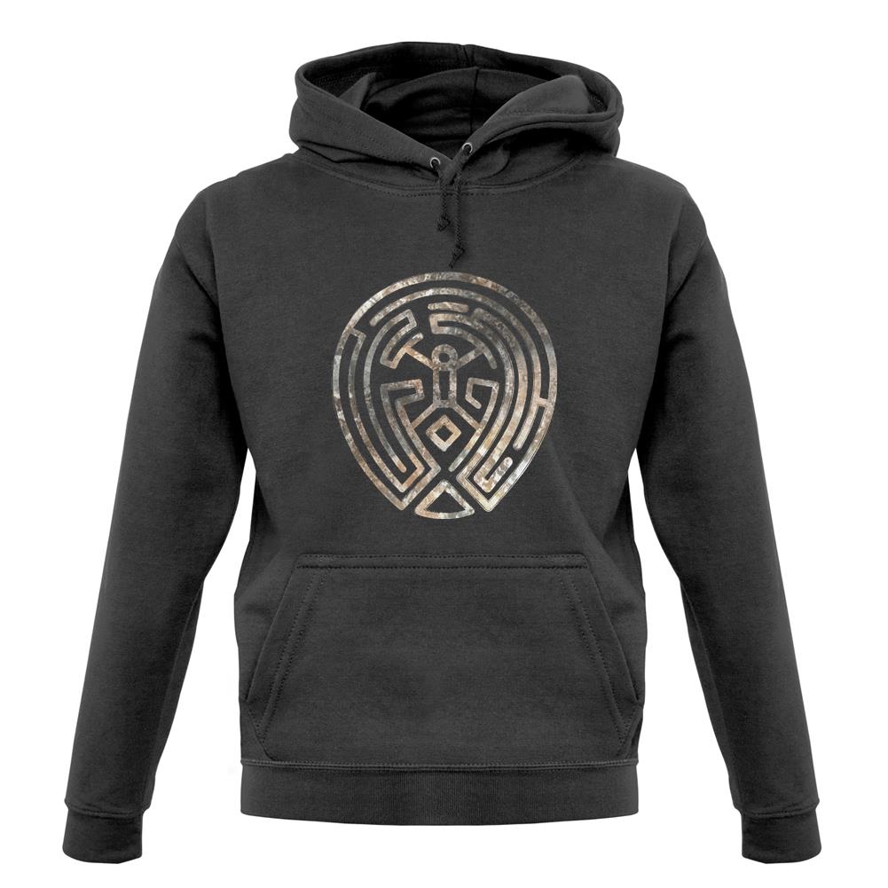 W W Maze unisex hoodie W W Maze unisex hoodie