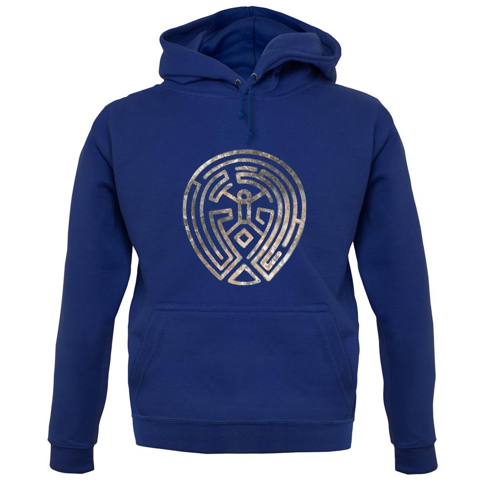 W W Maze unisex hoodie W W Maze unisex hoodie