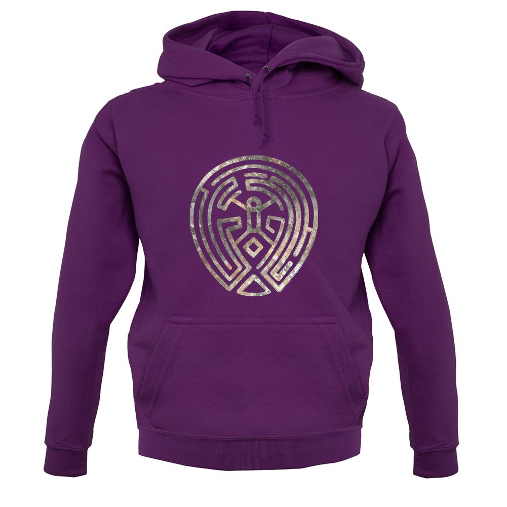 W W Maze unisex hoodie W W Maze unisex hoodie