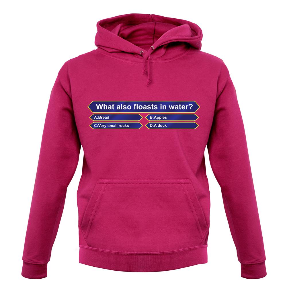 What Also Floats In Water unisex hoodie What Also Floats In Water unisex hoodie