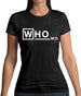 Who M.D Womens T-Shirt Who M.D Womens T-Shirt
