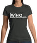 Who M.D Womens T-Shirt Who M.D Womens T-Shirt