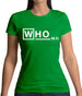 Who M.D Womens T-Shirt Who M.D Womens T-Shirt