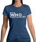 Who M.D Womens T-Shirt Who M.D Womens T-Shirt