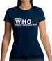 Who M.D Womens T-Shirt Who M.D Womens T-Shirt