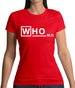 Who M.D Womens T-Shirt Who M.D Womens T-Shirt