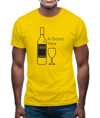 Vintage 1950 A Good Year Mens T-Shirt