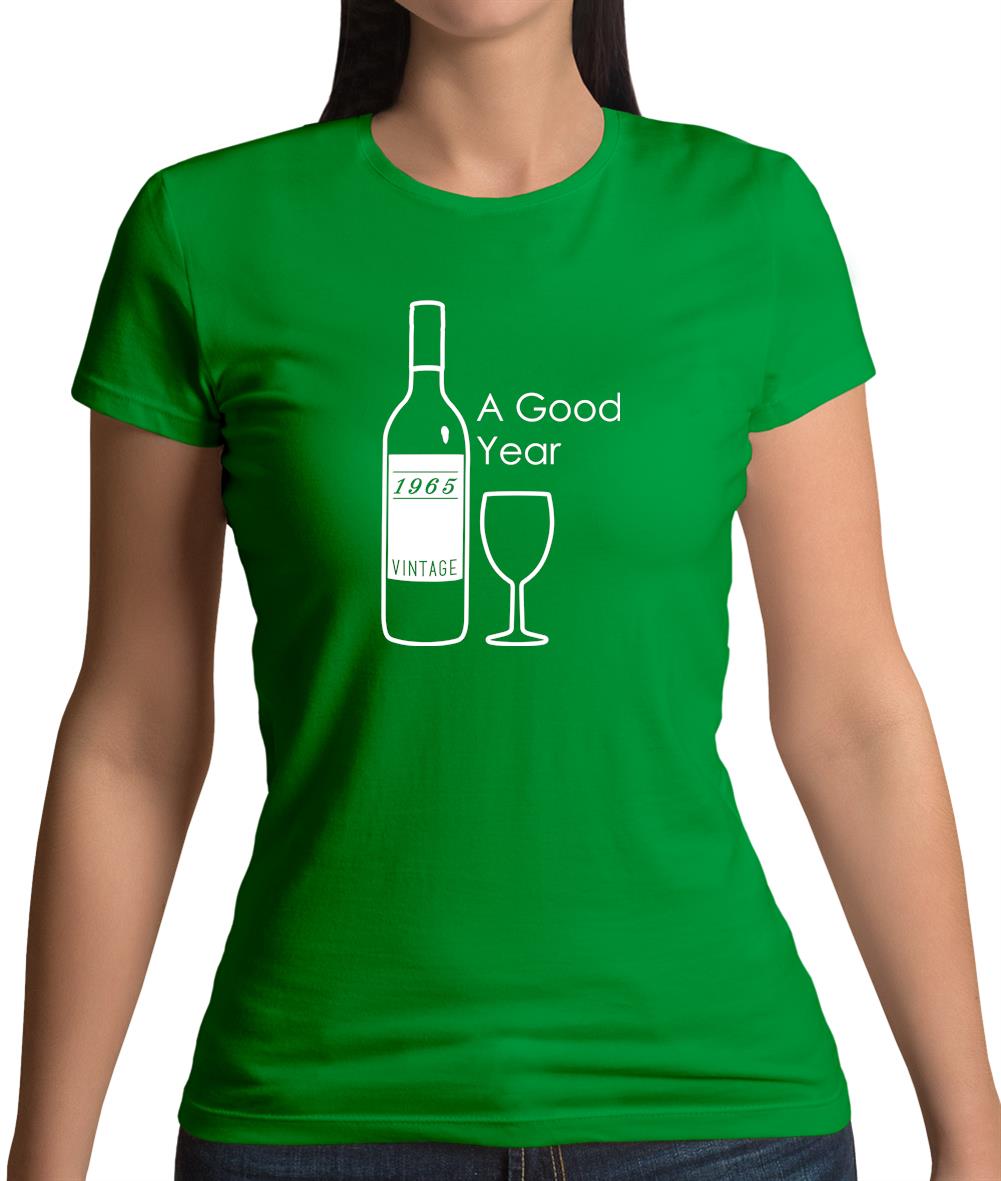 Vintage 1965 A Good Year Womens T-Shirt Vintage 1965 A Good Year Womens T-Shirt