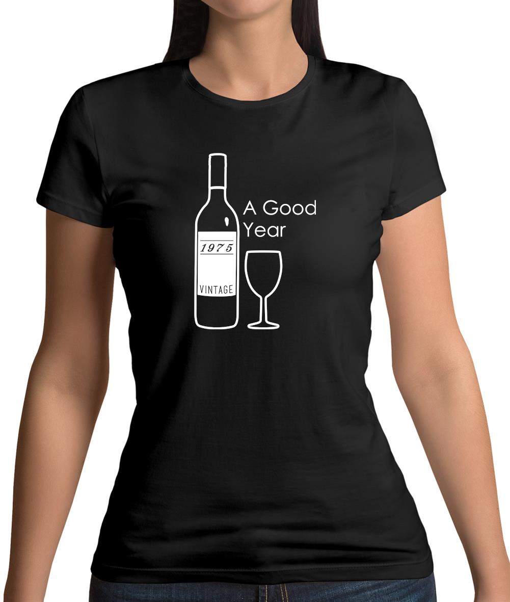 Vintage 1975 A Good Year Womens T-Shirt Vintage 1975 A Good Year Womens T-Shirt