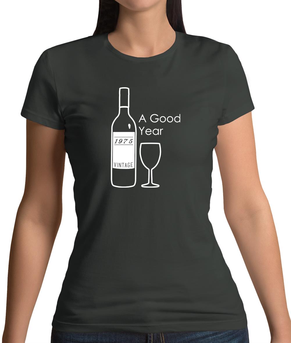 Vintage 1975 A Good Year Womens T-Shirt Vintage 1975 A Good Year Womens T-Shirt