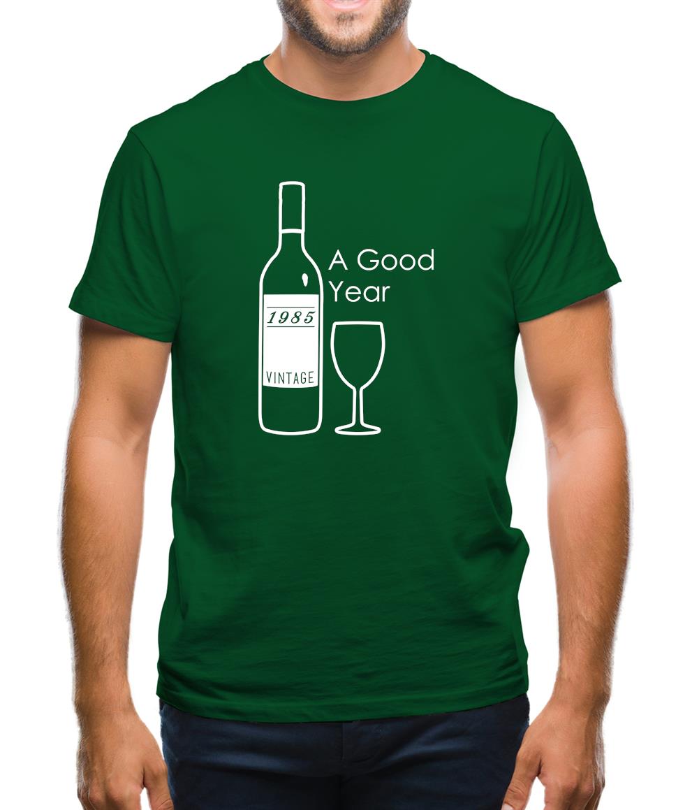 Vintage 1985 A Good Year Mens T-Shirt Vintage 1985 A Good Year Mens T-Shirt
