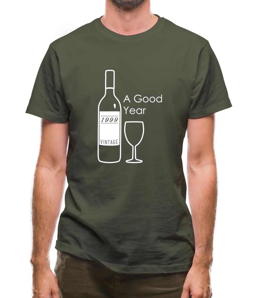 Vintage 1999 A Good Year Mens T-Shirt Vintage 1999 A Good Year Mens T-Shirt
