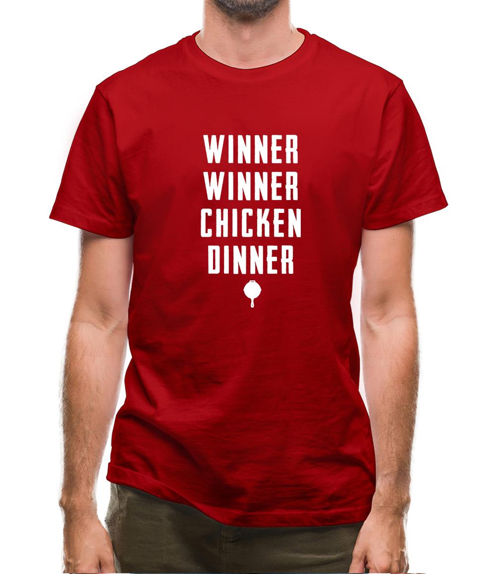 Chicken Dinner Mens T-Shirt Chicken Dinner Mens T-Shirt