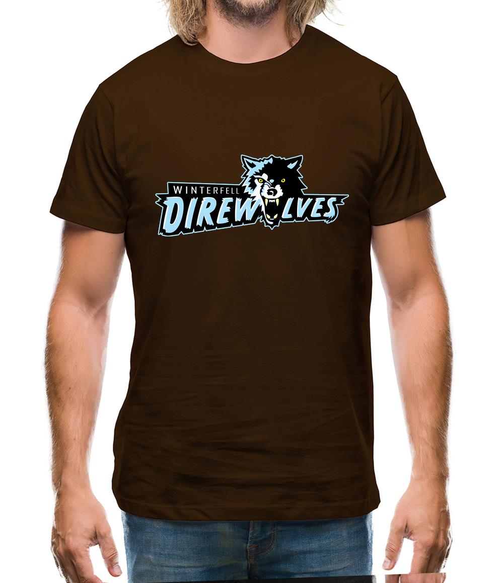 Winterfell Direwolves Mens T-Shirt Winterfell Direwolves Mens T-Shirt
