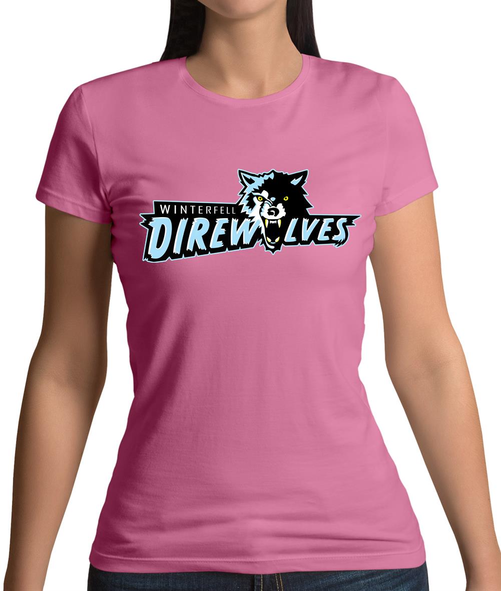 Winterfell Direwolves Womens T-Shirt Winterfell Direwolves Womens T-Shirt
