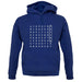 Skiing Wordsearch unisex hoodie Skiing Wordsearch unisex hoodie